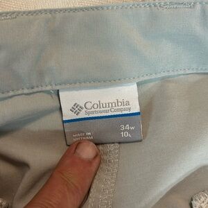 Columbia fishing Omni-shield shorts.
